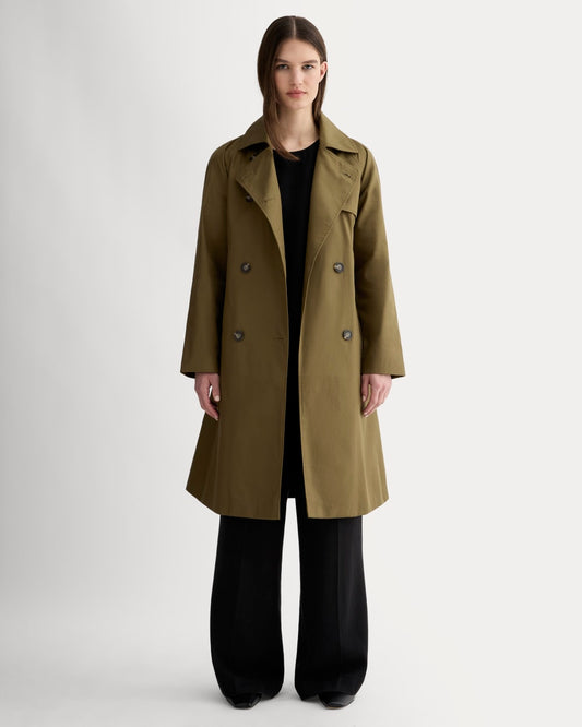 La gabardina moderna | Verde