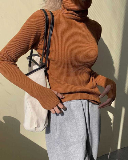 Jersey de cuello alto Alice