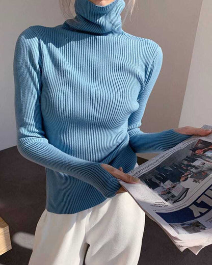 Jersey de cuello alto Alice