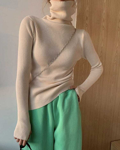 Jersey de cuello alto Alice