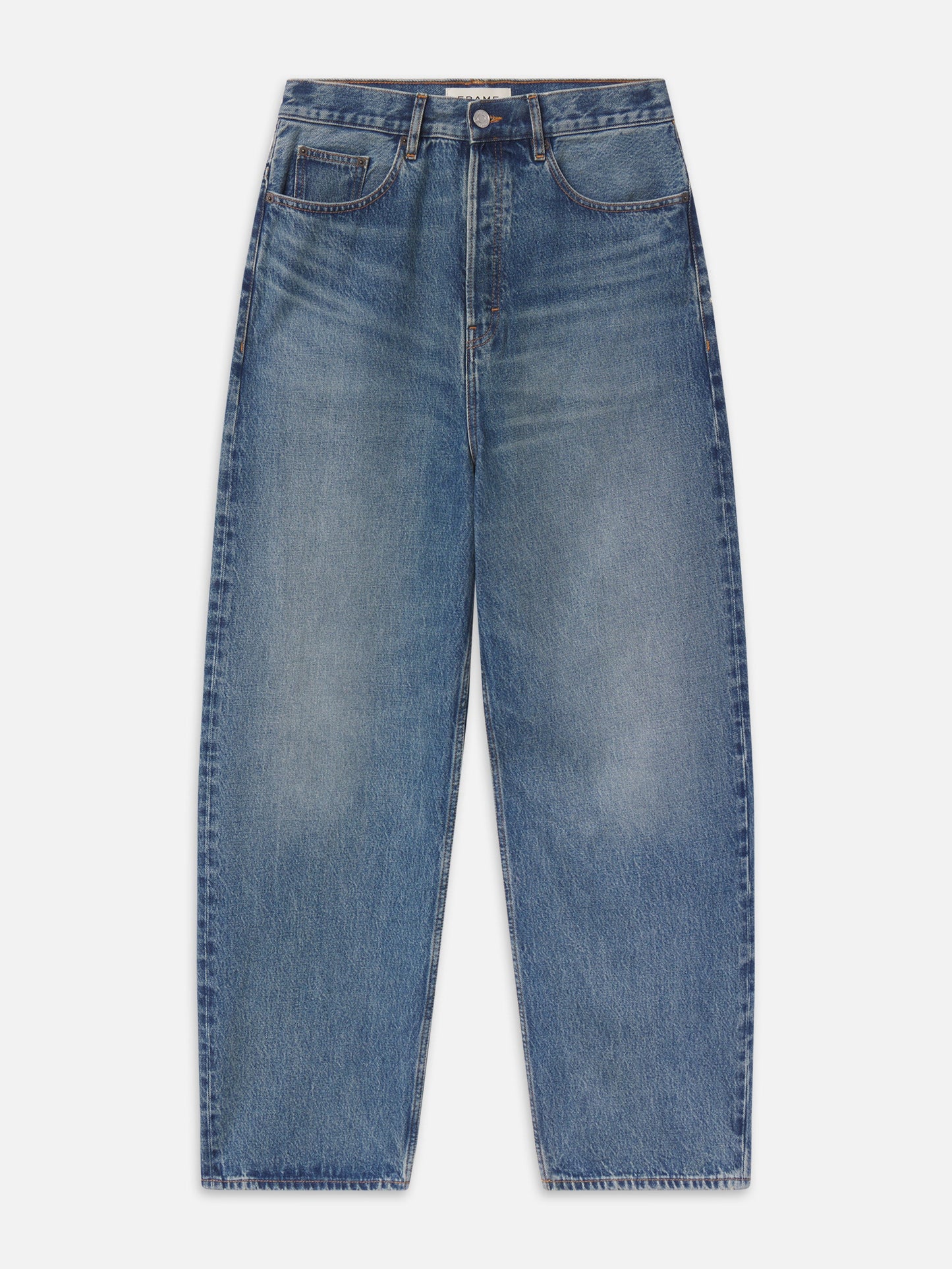 Jeans anchos — Azul.