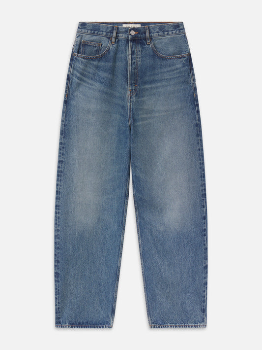 Jeans anchos — Azul.