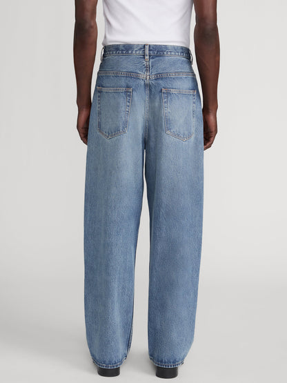 Jeans anchos — Azul.