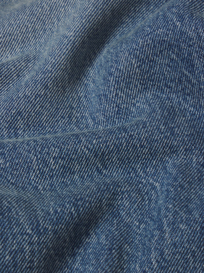 Jeans anchos — Azul.