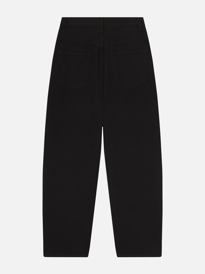 Jeans anchos — Negro.