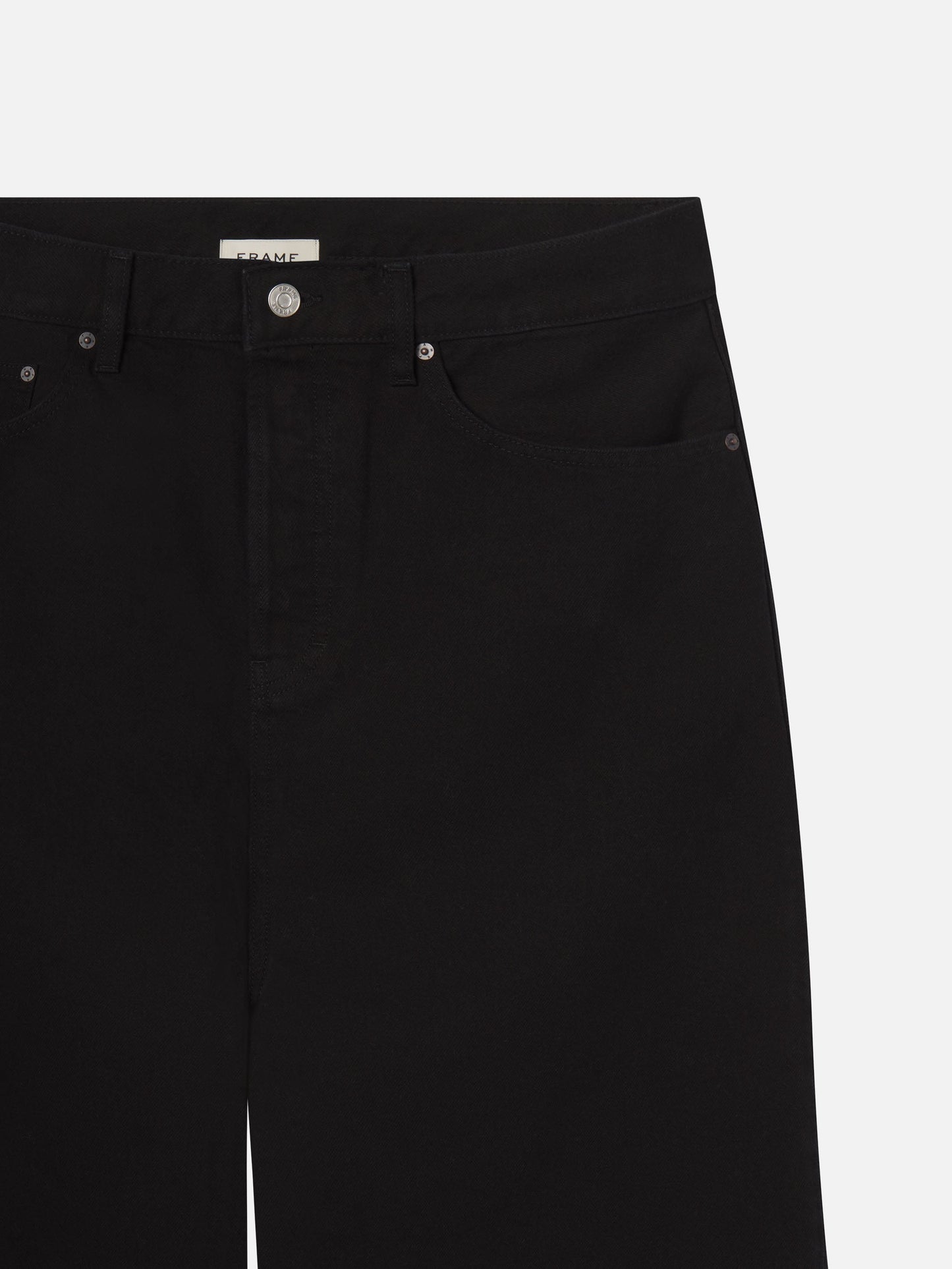 Jeans anchos — Negro.