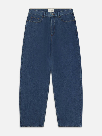 Jeans anchos — Azul oscuro.