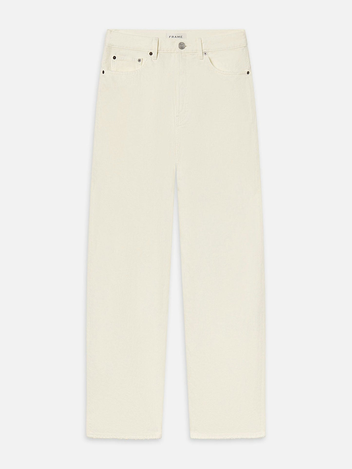 Jeans anchos — Blanco.