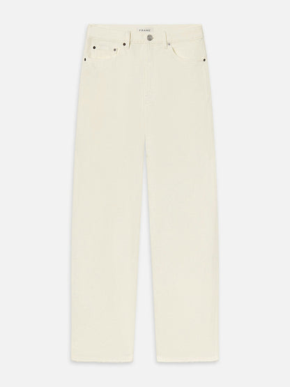 Jeans anchos — Blanco.