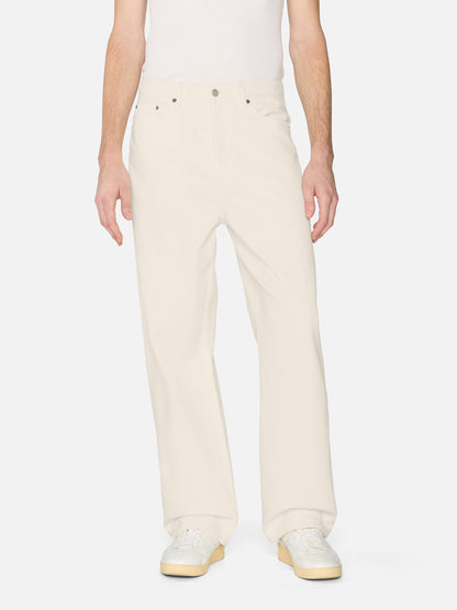 Jeans anchos — Blanco.