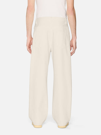 Jeans anchos — Blanco.