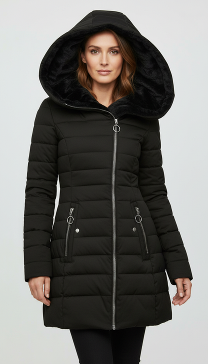 Chaqueta Acolchada Premium con Forro de Piel Suave – Edición Invierno