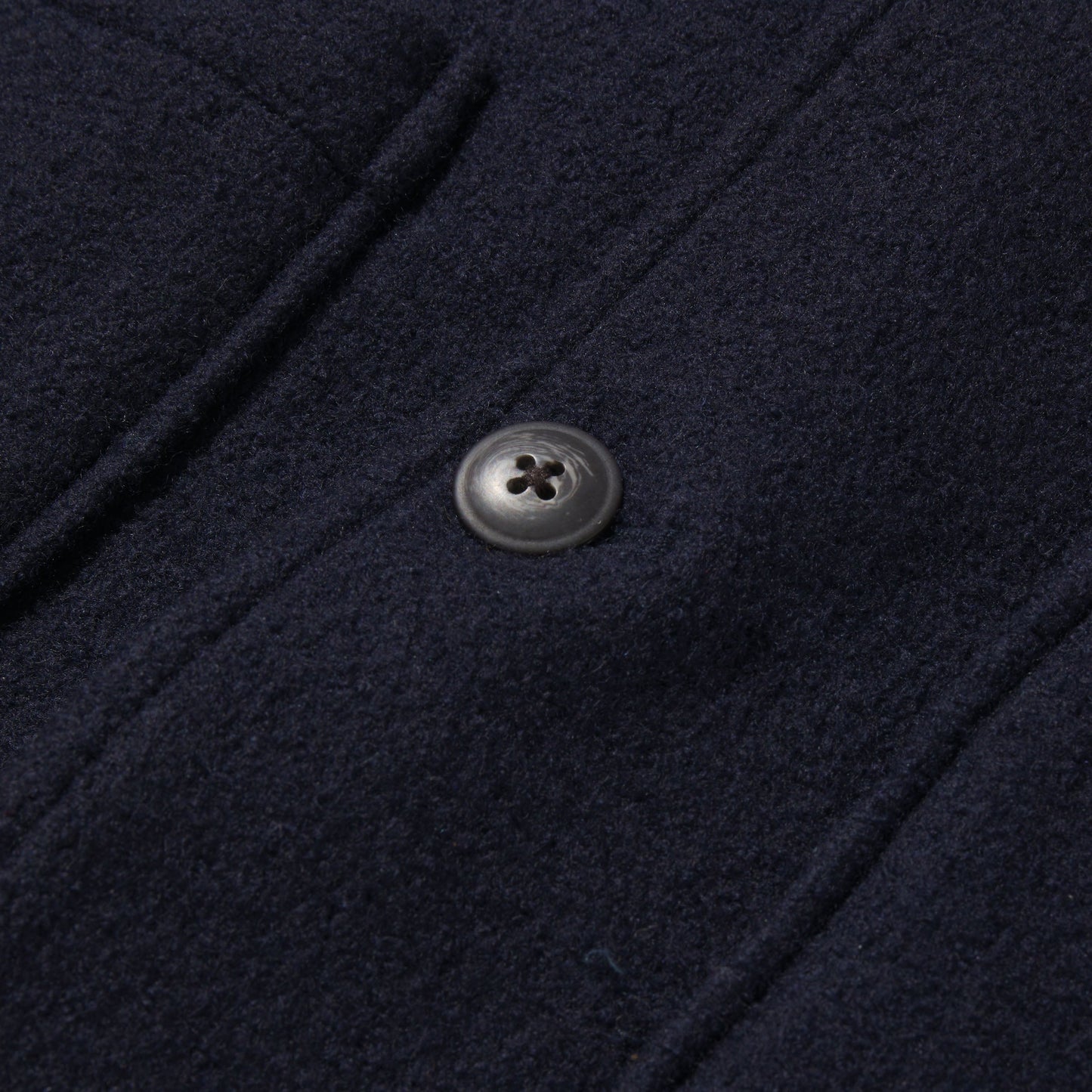 Blazer de lana tejida Burnham – Azul marino.