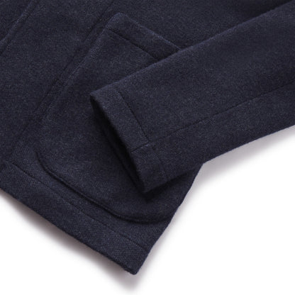 Nelson Jacquard Swacket – Azul marino.