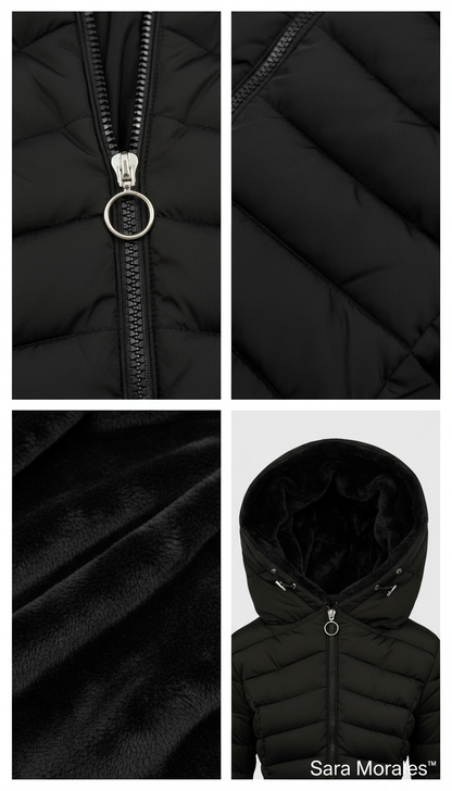 Chaqueta Acolchada Premium con Forro de Piel Suave – Edición Invierno