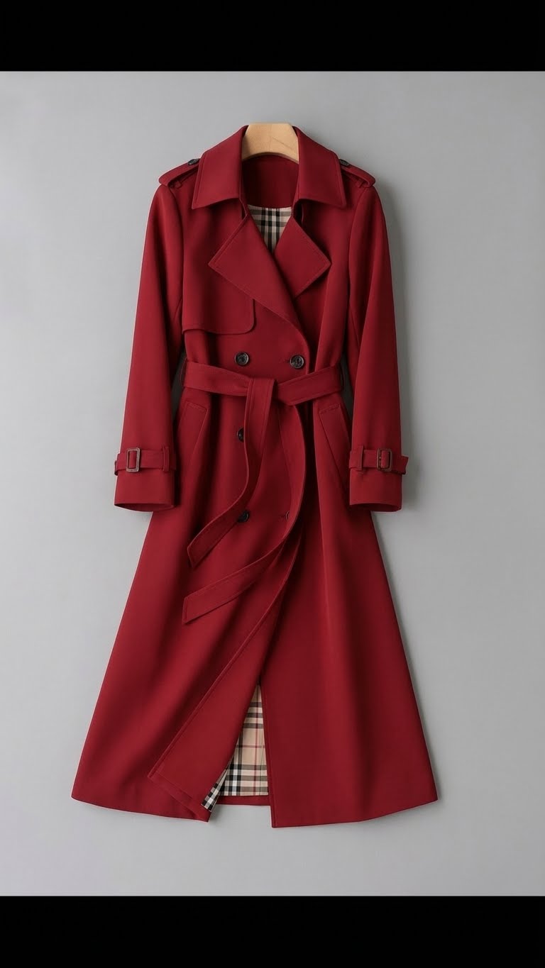 Gabardina Premium Mujer