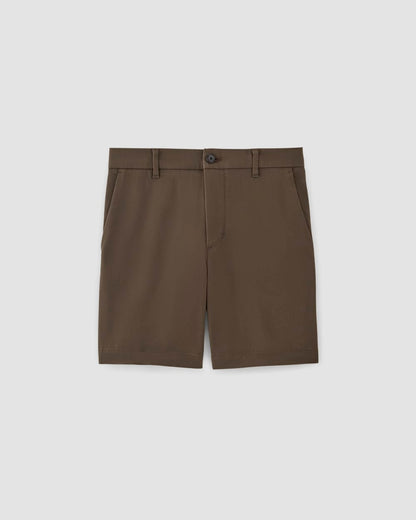 Pantalón corto chino slim fit de 7 pulgadas | Algarrobo