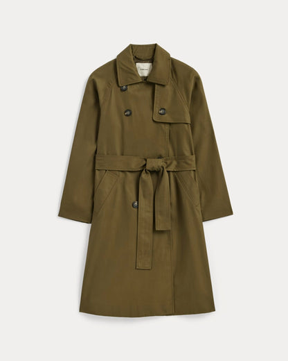 La gabardina moderna | Verde