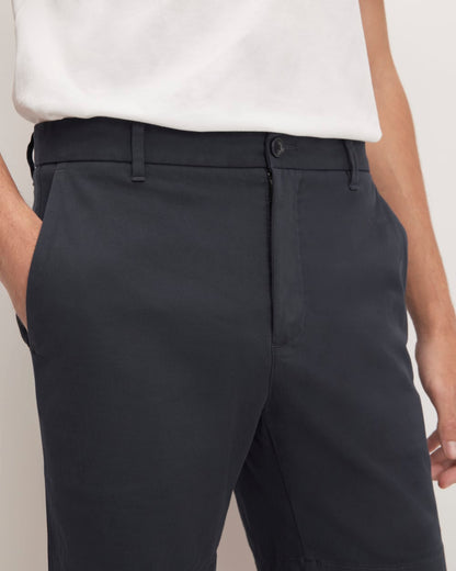 Pantalón corto chino slim fit de 7 pulgadas | Azul marino oscuro