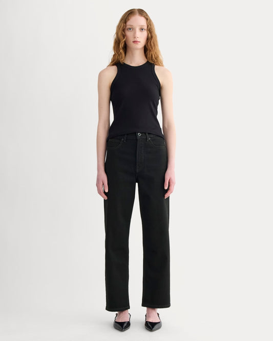 Vaqueros Way-High® 2.0 | Negro | Entrepierna de 75 cm