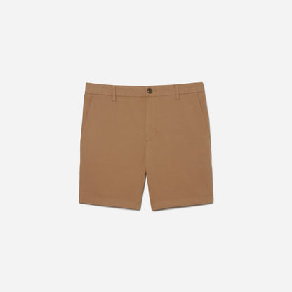 Pantalón corto chino slim fit de 7 pulgadas | Coco tostado