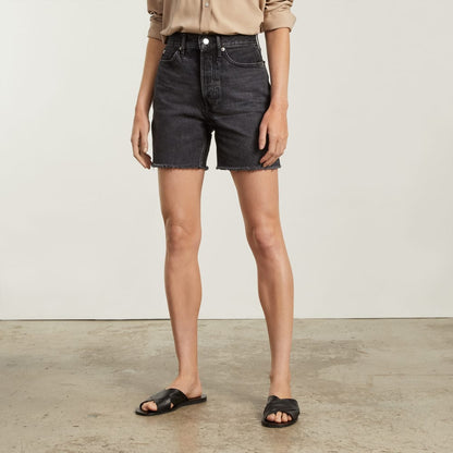 Pantalones cortos vaqueros Way-High® | Negro