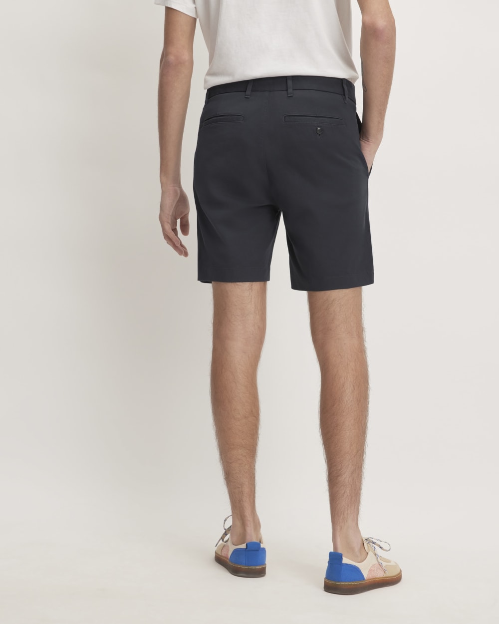 Pantalón corto chino slim fit de 7 pulgadas | Azul marino oscuro