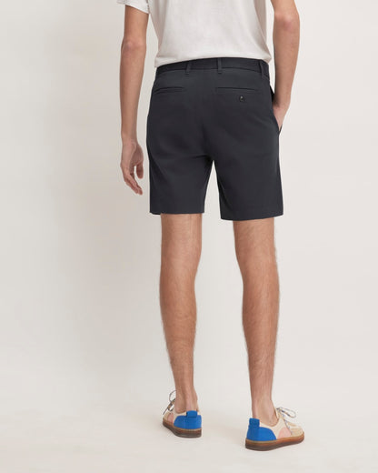 Pantalón corto chino slim fit de 7 pulgadas | Azul marino oscuro