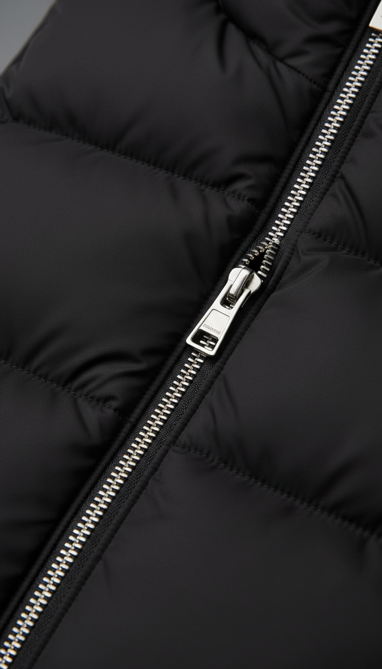 Chaleco Acolchado Largo con Capucha – Edición Invierno