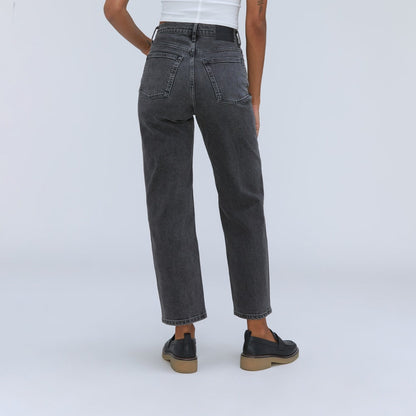 Vaqueros Way-High® | Negro lavado | Entrepierna de 75 cm