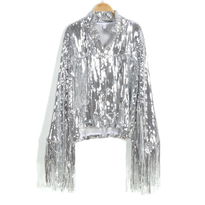 Chaqueta reflectante retro