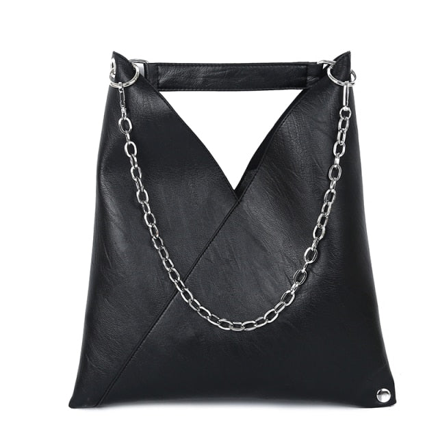 Bolso de mano de piel Pochette