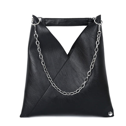 Bolso de mano de piel Pochette