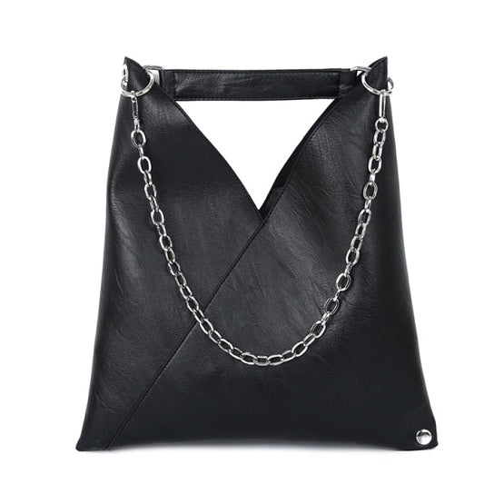 Bolso de mano de piel Pochette