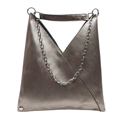 Bolso de mano de piel Pochette