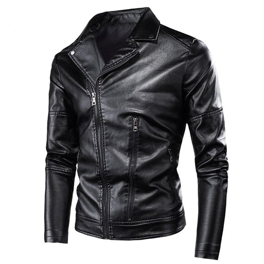 Chaqueta de cuero para motociclistas