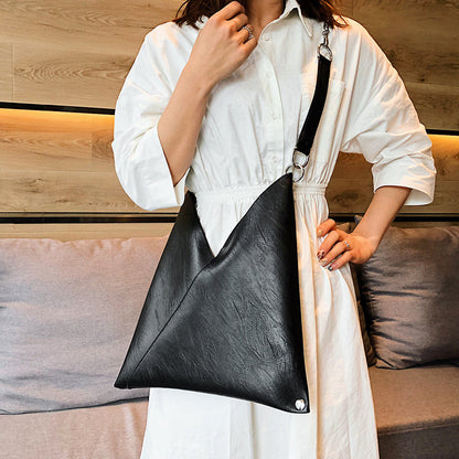 Bolso de mano de piel Pochette