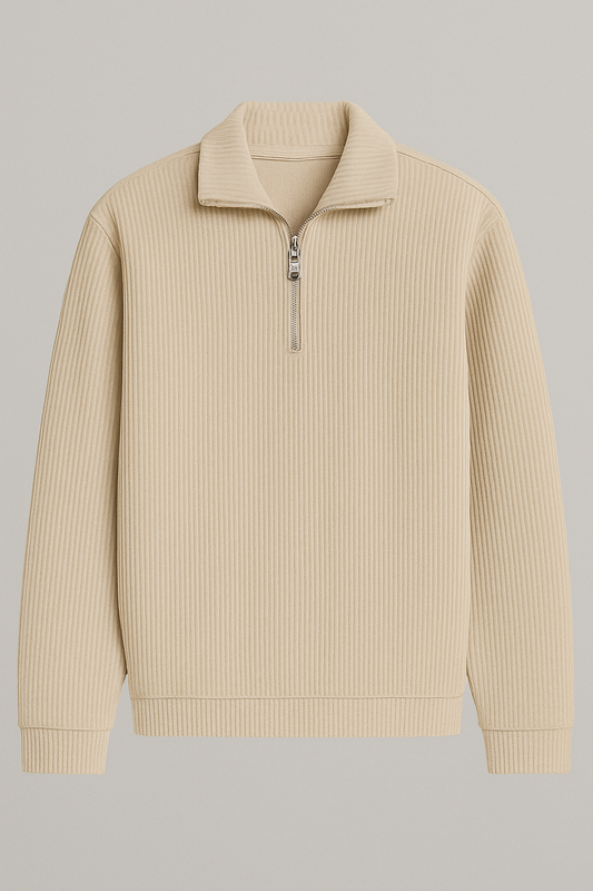 Jersey Casual de Punto Texturado