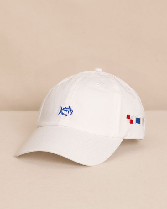 Gorra Skipjack con banderas náuticas de EE. UU.